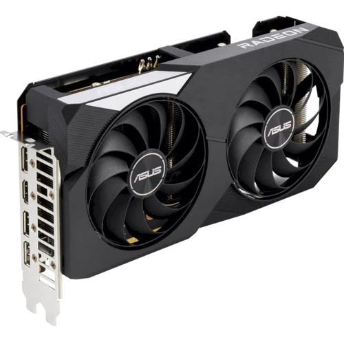 Видеокарта ASUS DUAL-RX6750XT-O12G: Разрядность шины памяти, бит 192