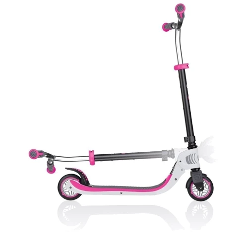 Самокат Globber серии Flow Foldable 125 бело-розовый, до 100кг, 6+ фото 8