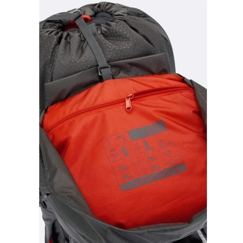 Жіночий рюкзак Lowe Alpine Yacuri ND55, Anthracite/Graphene, S/M (LA FMQ-60-AGR-SMD) фото 8