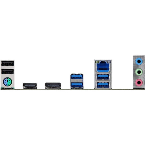 ASRock Z590 Pro4 ATX 4xDDR4 4800, M2, HDMI, DisplayPort: Разъемы на задней панели USB 3.2 Gen 1, USB 2.0, USB 3.2 Gen 2