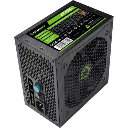 Блок живлення GameMax VP-600: Потужність, Ватт 600