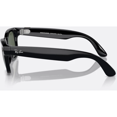 Смарт-очки Ray-Ban Meta Wayfarer Shiny Black Frame Green Lenses size L (RW4006 601/71 53-22): Тип гаджета Смарт-очки