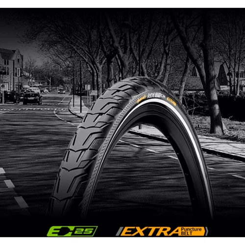 Покрышка Continental Ride City 28" 700 x 42C (40C) (101555): Тип покрышки Полуслик
