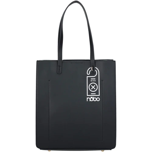 Жіноча сумка шоппер Nobo чорна (NBAG-I5150-C020): Стать жіночий