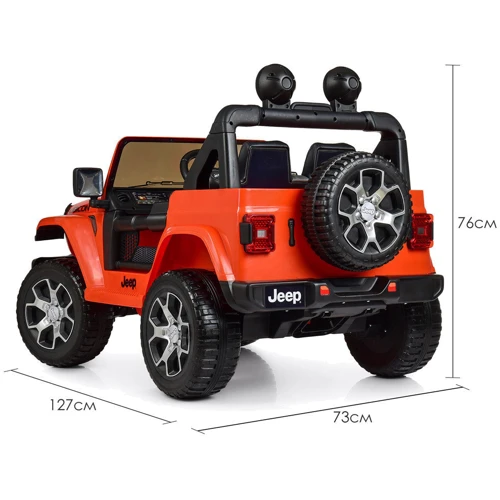 Детский электромобиль Джип Bambi Racer, оранжевый (M 4176EBLR-7)