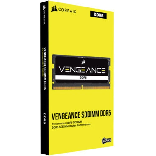 Corsair 32 GB (2x16GB) SO-DIMM DDR5 4800 MHz Vengeance (CMSX32GX5M2A4800C40): Тип DDR5