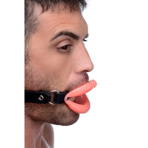 Розширювач рота Master Series Sissy Mouth Gag в формі пишних губ