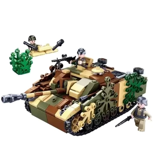 Конструктор Sluban Армія Самохідка Штуг (M38-B0858): Виробник Sluban