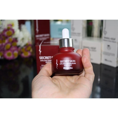 Secret Skin Syn-Ake Wrinkleless Ampoule Ампульная сыворотка для лица с пептидом змеиного яда 30 ml: Назначение Антивозрастное