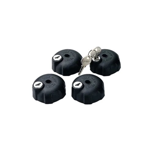Thule TH-951 SquareBar багажник на крышу с водостоками: Тип поперечин с черным пластиковым покрытием