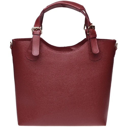 Женская сумка шоппер Ricco Grande бордовая (1L848-burgundy): Пол Женский