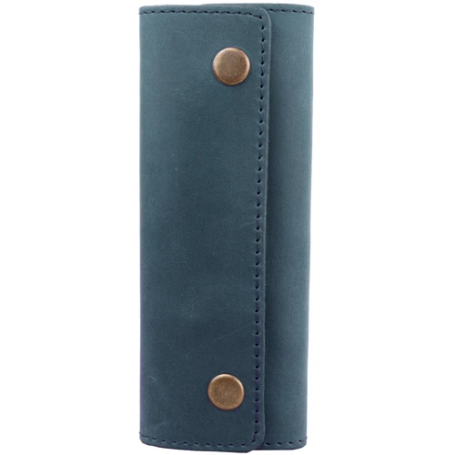 Мужская ключница DNK Leather синяя (DNK-Keys-Lcol-B)