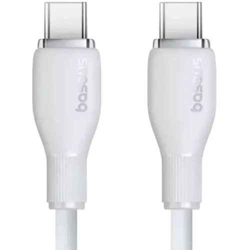Кабель Baseus Cable USB-C to USB-C Pudding Series Fast Charging Cable 100W 2m White (P10355702221-01): Тип USB-C - USB-C