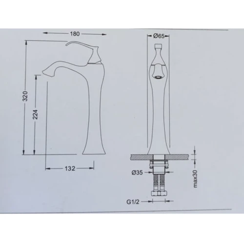 Змішувач для раковини Kraus Ventus KEF-15000ORB