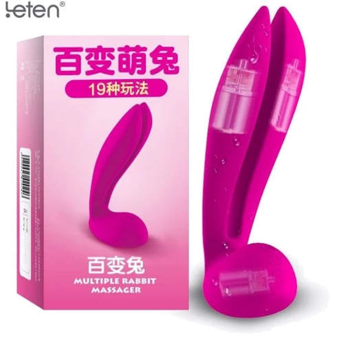 Вибромассажер Leten Multi Rabbit