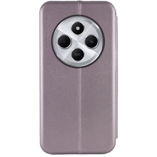 Чехол для телефонов Fashion Classy Grey for Xiaomi Redmi 14C / Poco C75: Материал искусcтвенная кожа