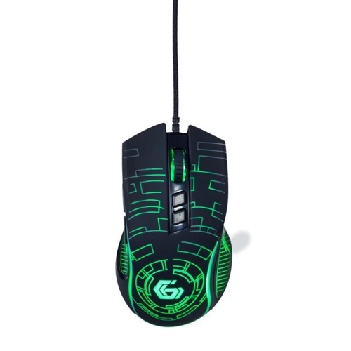 Мишка Gembird MUSG-RGB-01 Black: Ергономіка для правой руки