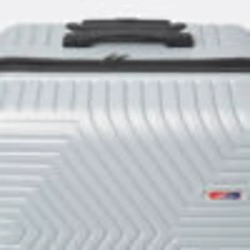 Чемодан Ricco Grande L серебристый (T1ABS600silver-L): Материал Пластик