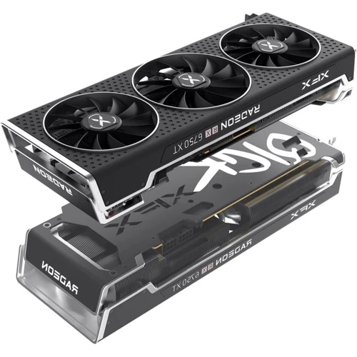 Видеокарта XFX SPEEDSTER QICK 319 AMD Radeon™ RX 6750 XT Core Gaming 12GB (RX-675XYJFDP): Форм-фактор Стандартная