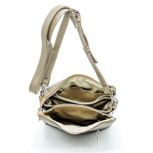 Жіноча сумка через плече ARTiS Bags сіра (1533 4222): Фактура Гладкая, Матовая