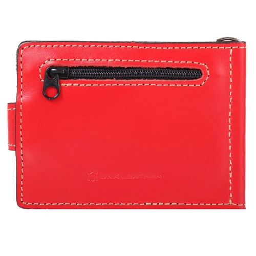 Женский зажим для денег DNK Leather красный (DNK-Euro-Clamp-col-H): Страна производитель Украина