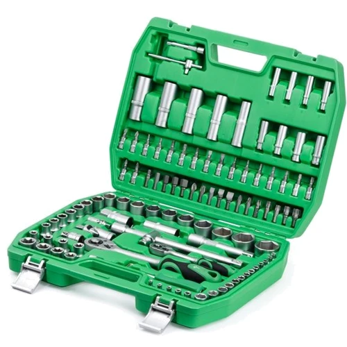 Набір інструментів 1/2 "& 1/4" 108ед. INTERTOOL ET-6108SP фото 4