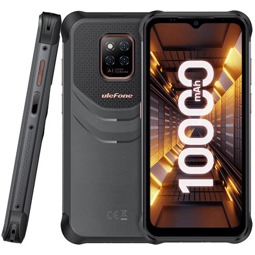 Смартфон Ulefone Power Armor 14 Pro 8/128GB Black: Дисплей 6.52" IPS LCD (720 x 1600) / 269 ppi / Corning Gorilla Glass 3