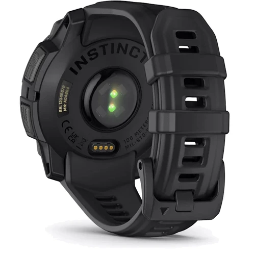 Смарт-годинник Garmin Instinct 3 AMOLED 45mm Black with Black Band (010-02936-00) фото 14