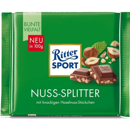 Шоколад Ritter Sport Nuss-Splitter 100 г (DL13895)