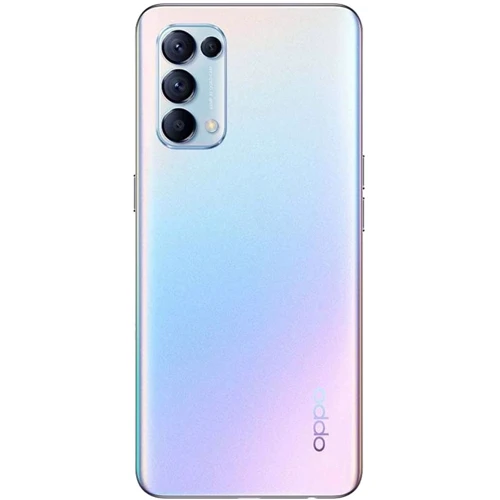 Смартфон Oppo Reno 5 4G 8/128 GB Silver Approved Вітринний зразок: Причина уцінки Как новый (витринный образец): смартфон выглядит и функционирует как новый. Смартфон полностью протестирован по программе Approved, все функции работают корректно