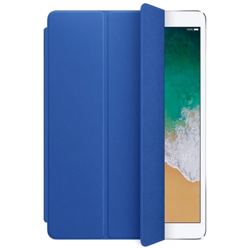 Аксесуар для iPad Apple Leather Smart Cover Electric Blue (MRFJ2) for iPad 10.2" 2019-2020/iPad Air 2019/Pro 10.5": Матеріал шкіра