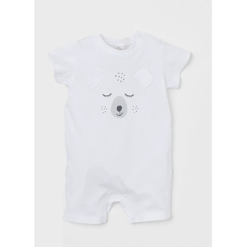 Пижама H&M 6436788 80 см белая