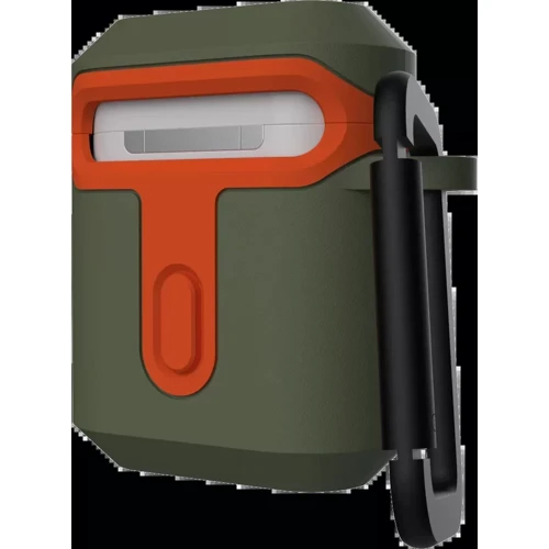 Чехол для наушников Urban Armor Gear UAG Std. Issue Hard 001 (V2) Olive/Orange (10242F117297) for Apple AirPods 1/2 фото 6