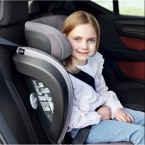 Автокрісло BeSafe iZi Flex S FIX i-Size Metallic Melange Темно-сіре (11007218-MetallicM): Група 15-36 кг (група 2-3)