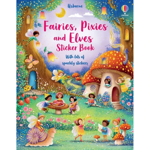 Fairies, Pixies and Elves Sticker Book / Книга з наклейками Феї, Піксі та Ельфи