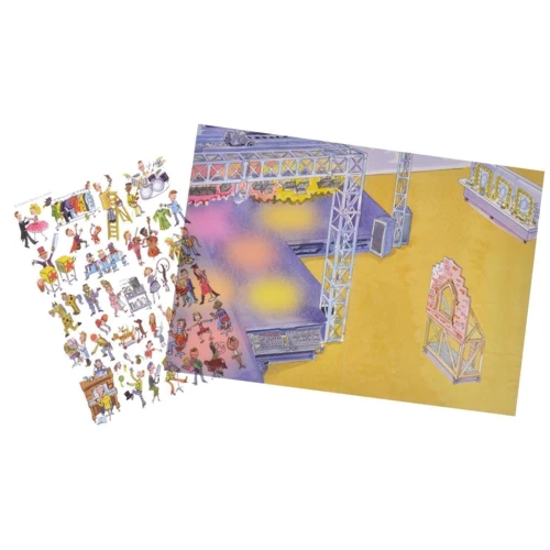 Переводные наклейки Scribble Down Шоу талантов, А5