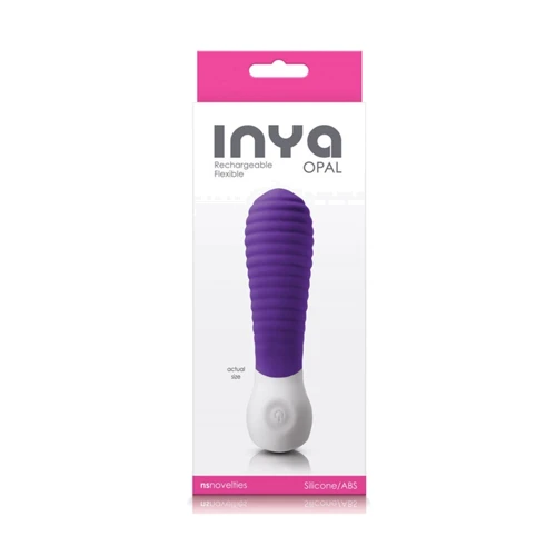 NS Novelties Inya Opal - вибратор, 11.8x3.1 см, пурпурный