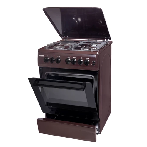 Плита комбинированная KLASS T 6314 E4 D.Brown: Тип духовки электрическая