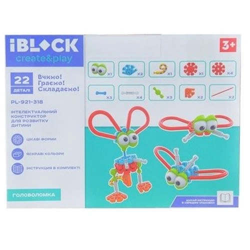 Конструктор Iblock 22 детали (PL-921-318) фото 2