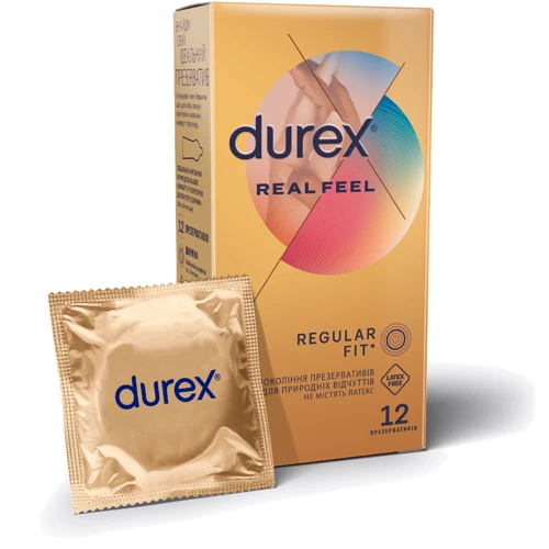 Презервативы латексные со смазкой Durex Real Feel №12 (натуральные ощущения): Тип Гипоаллергенные