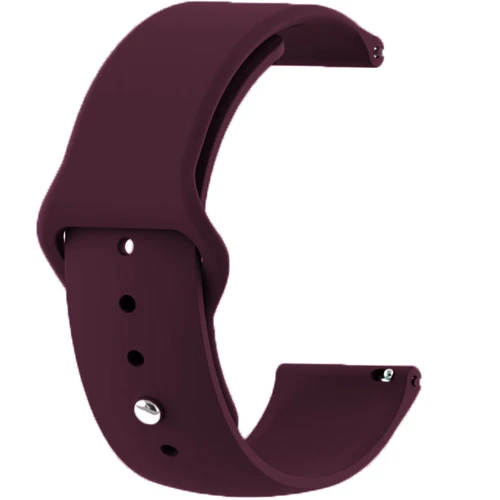 Ремешок BeCover Sport Band Purple Wine for Amazfit Bip / Amazfit Bip Lite / Amazfit Bip S Lite / Amazfit GTR 42mm / Amazfit GTS / Xiaomi TicWatch S2 / Xiaomi TicWatch E (706198)