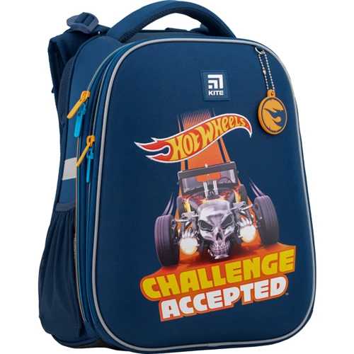 Рюкзак школьный каркасный Kite Education Hot Wheels HW22-531M фото 9