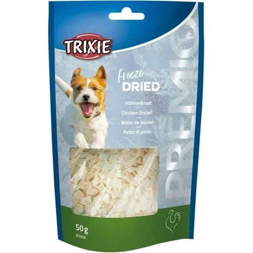 Лакомство для собак Trixie Премио Freeze Dried Куриная грудка 50 г (31606): Производитель Trixie