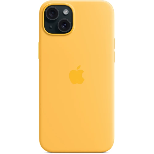 Чохол для iPhone Apple iPhone 15 Plus Silicone Case with MagSafe - Sunshine (MWNF3ZM/A): Тип аксесуара чехол
