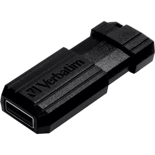 USB-флешка Verbatim 128GB PinStripe USB 2.0 Black (49071)
