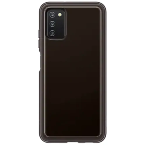 Чохол для телефона Samsung Soft Clear Cover Black (EF-QA037TBEGRU) для Samsung A037 Galaxy A03s