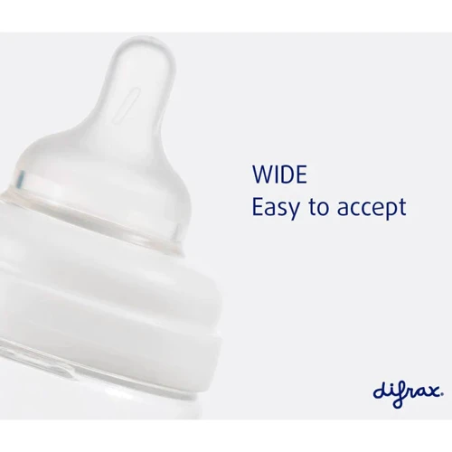 Антиколиковая бутылочка Difrax S-bottle Wide с силиконовой соской 310 ml (707) фото 7