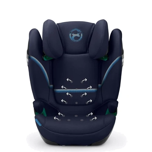 Автокрісло Cybex Solution S i-Fix Deep Black black: Група 2/3