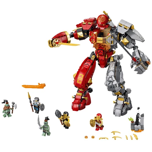 LEGO NINJAGO Огненно-каменный робот (71720): Количество деталей, шт. 968