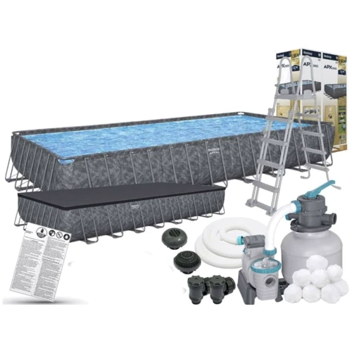 Бассейн Bestway каркасный прямоугольный 956x488x132 см (561KJ)